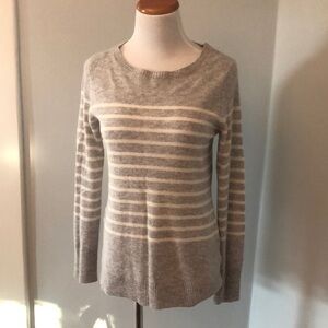 C&C California Striped Cashmere Sweater
